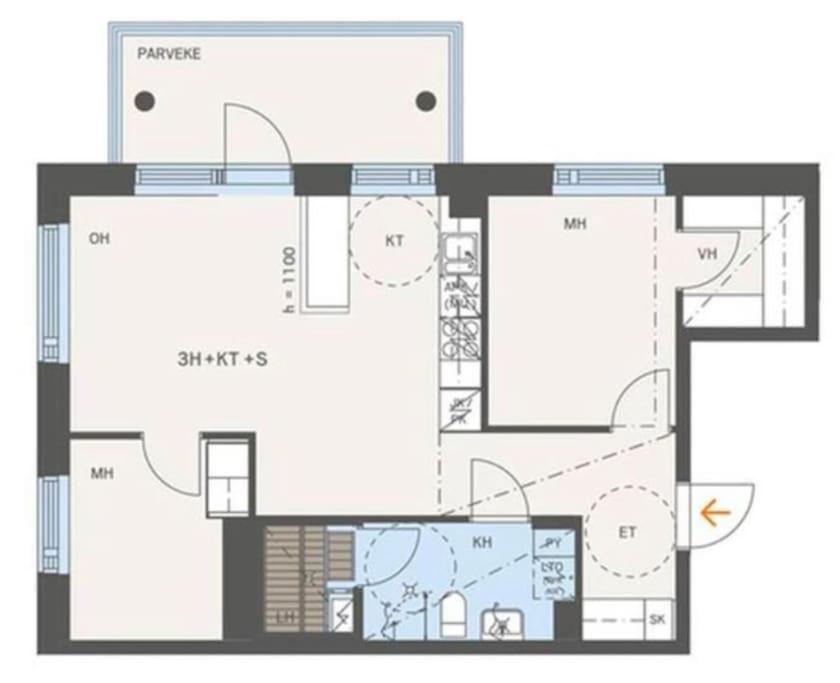 Modern Two Bedroom Apartment Near Helsinki Airport Vantaa Bagian luar foto